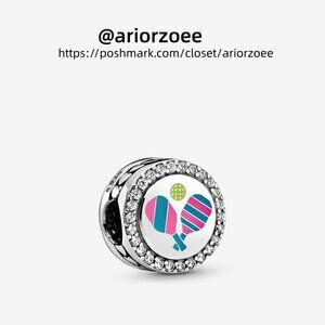 Pandora Engravable Pickleball Charm|Pendant